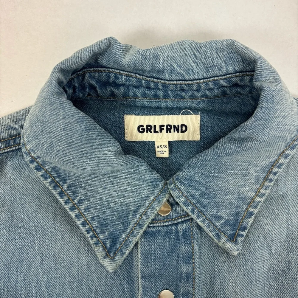 GRLFRND Donna Shirt in La Brea Ave Size XS/S
